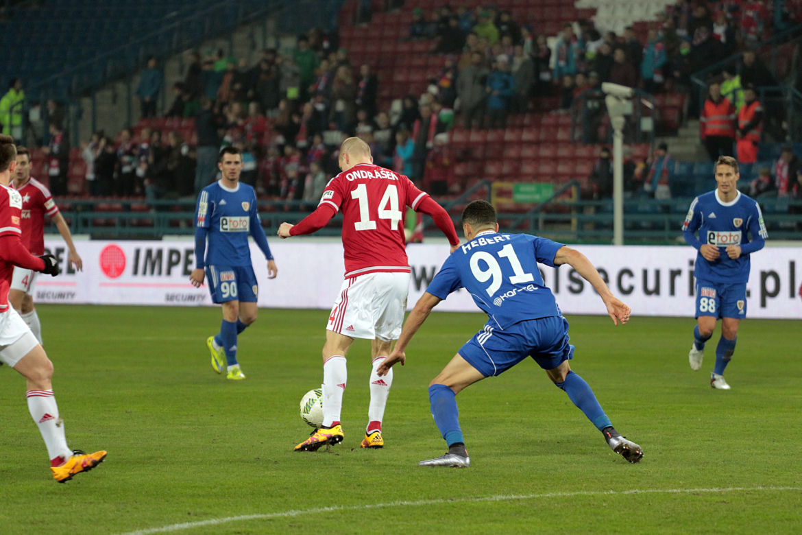 Zobacz zdjęcia z piątkowego meczu Wisła Kraków - Piast Gliwice 1:1