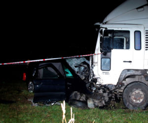 Kuzyni roztrzaskali się na drodze