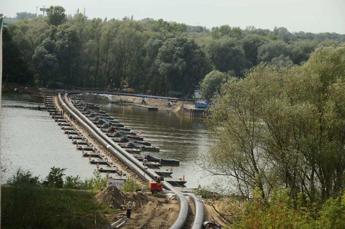 Rurociąg pracuje na 60 procent
