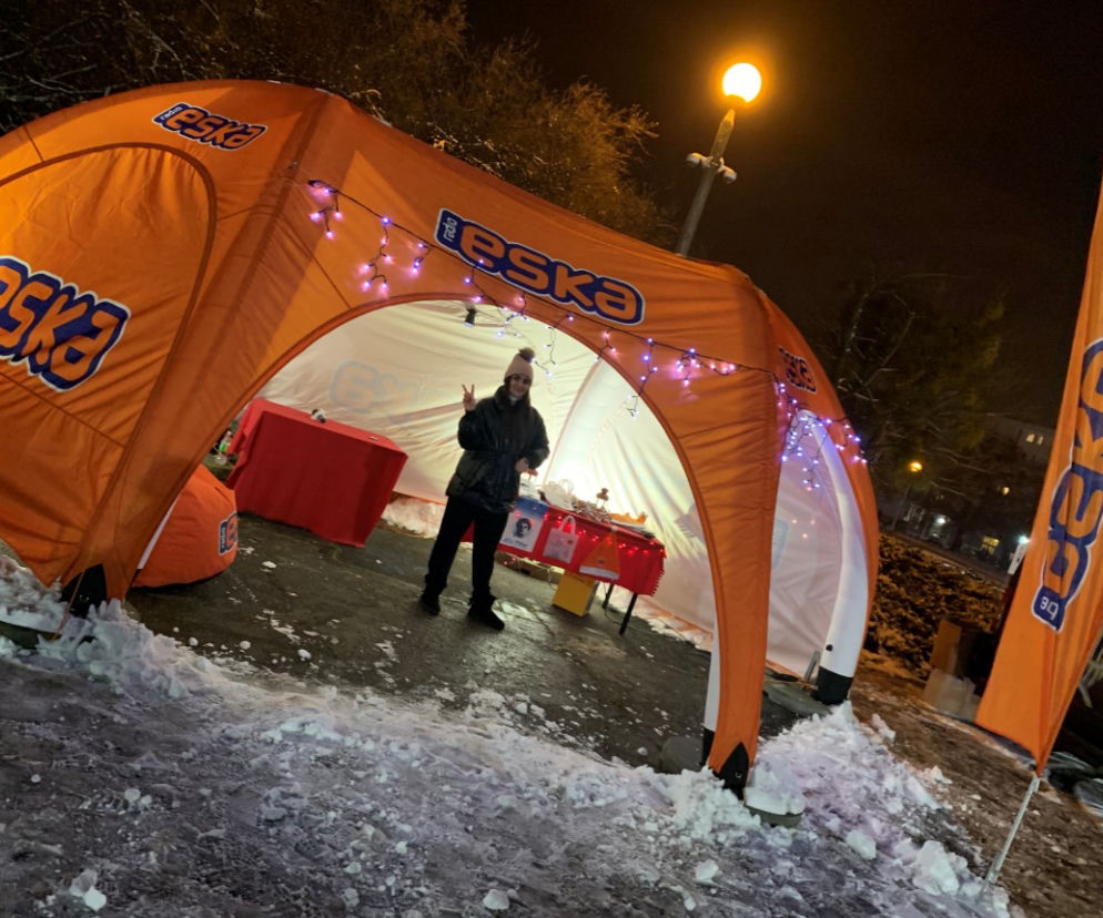 Eskowy namiot na Betlejem Poznańskim 