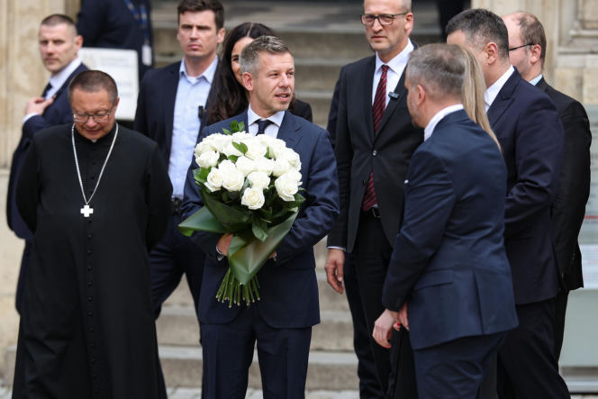 Peter Magyar w Krakowie