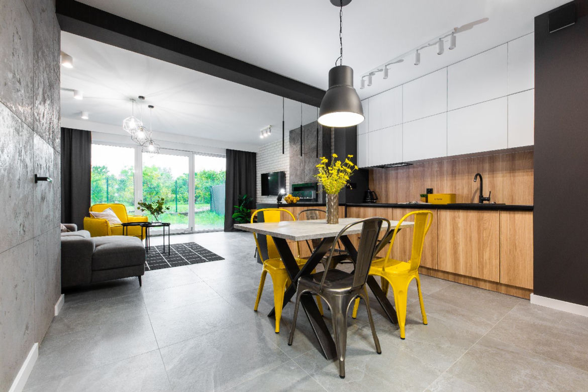Męski azyl w stylu soft loft