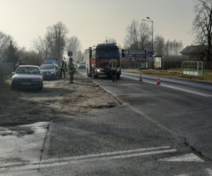 Zderzenie w Kałdunach.