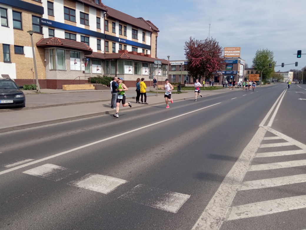 Półmaraton śladami Bronka Malinowskiego Grudziądz - Rulewo
