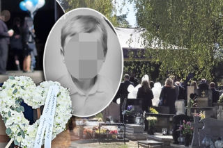 Pożegnali 4-letniego Szymusia. Balony miłości nad grobem. Nie było najbliższej osoby