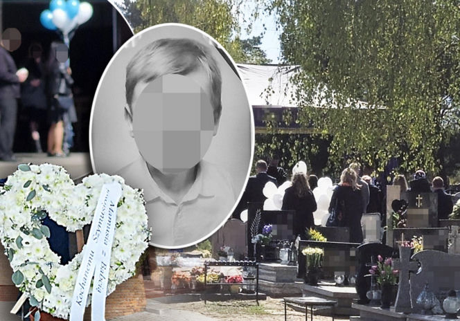 Pogrzeb 4-letniego Szymka. Chłopczyk wypadł z balkonu w Bydgoszczy
