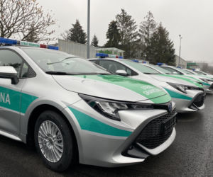 Nowe hybrydowe Toyoty Corolle dla Straży Granicznej