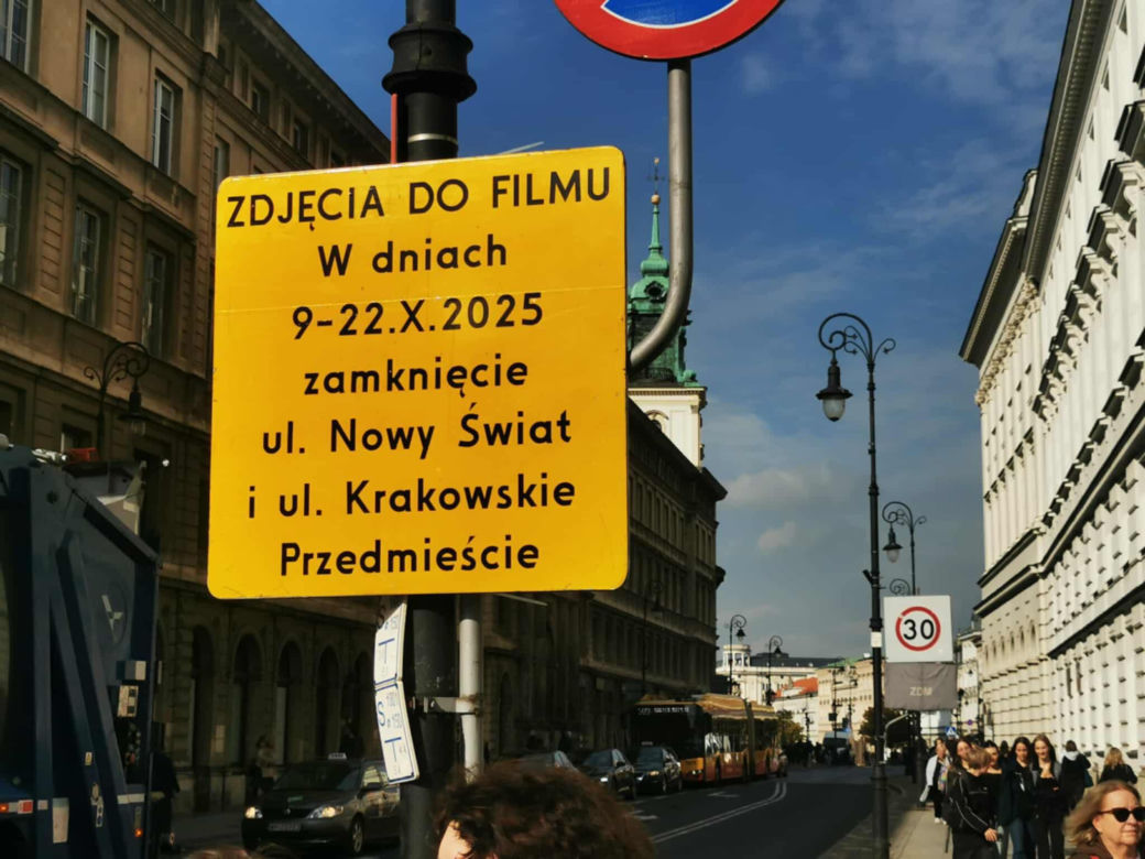 Plan zdjęciowy "Lalki" w Warszawie