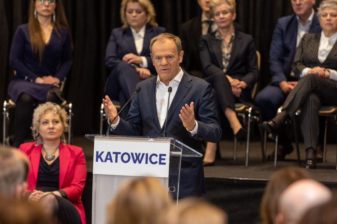 Donald Tusk na Śląsku obiecał uznanie języka śląskiego