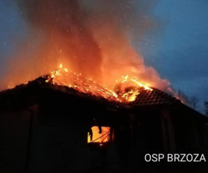 Groźny pożar w podbydgoskiej Kobylarni! W garażu spłonął samochód! [ZDJĘCIA]