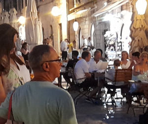 Nocna zabawa Tusków w Chorwacji