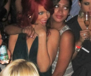 Rihanna na imprezie