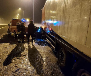 Seria kolizji w Olsztynie i powiecie. Zima daje się we znaki kierowcom [ZDJĘCIA]