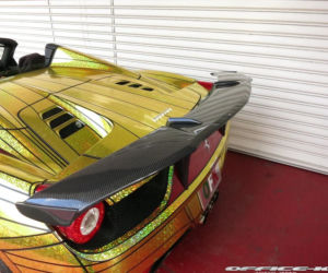 Ferrari 458 Spider Golden Shark