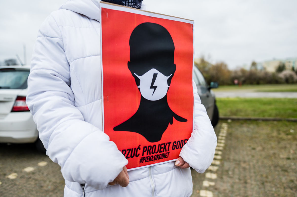 Strajk kobiet w Trójmieście. Awantura w centrum Gdańska