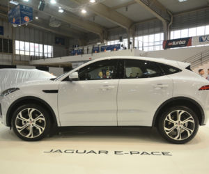 Jaguar E-Pace na targach Poznań Motor Show 2018