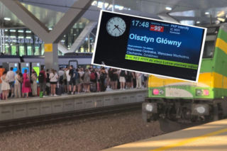 Stałem 60 minut kilometr od stacji w 38-stopniowym upale. Kiedy ruszyliśmy rozległy się brawa