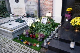 Jan Frycz, tak wygląda jego grób