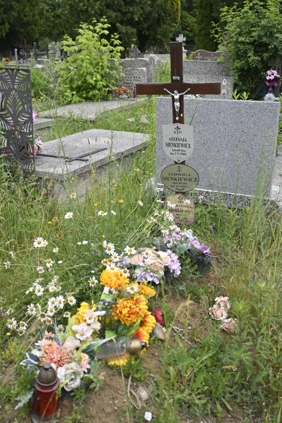 Straszny widok na grobie Barbary Sienkiewicz