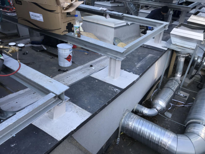 Modernizacja dachu centrum handlowego w Warszawie