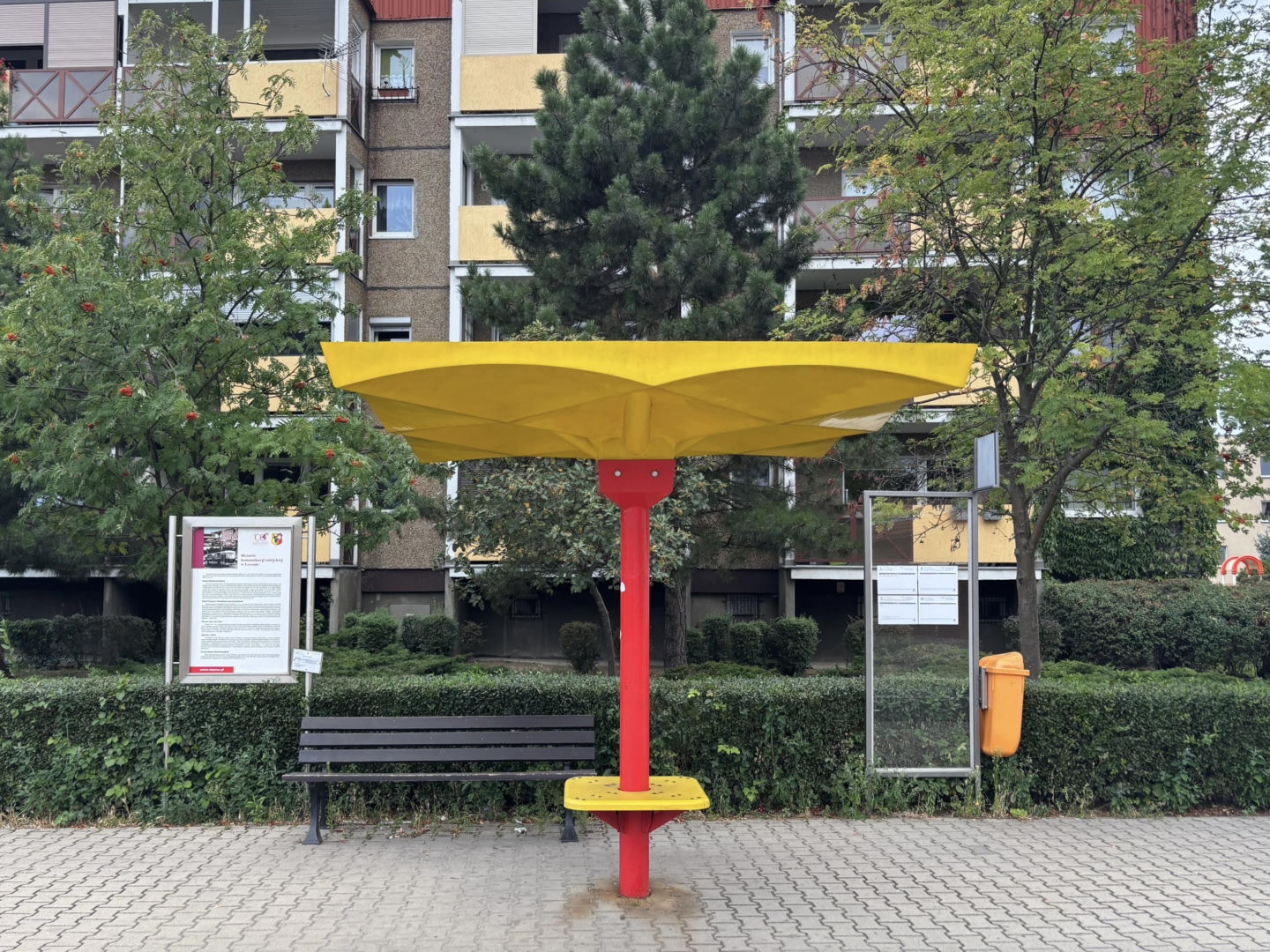 Wiata typu Kalisz w Lesznie