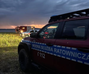 Akcja ratunkowa na zalewie Mietkowskim