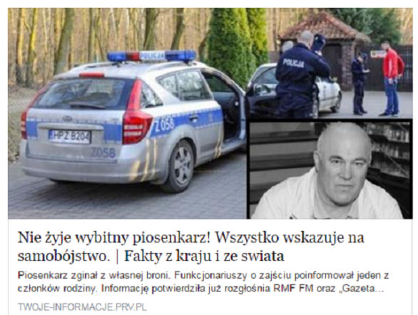 Ryszard Rynkowski nie żyje - czy to prawda?