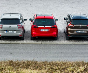 Renault Grand Scenic, Opel Zafira, Citroen Grand C4 Picasso