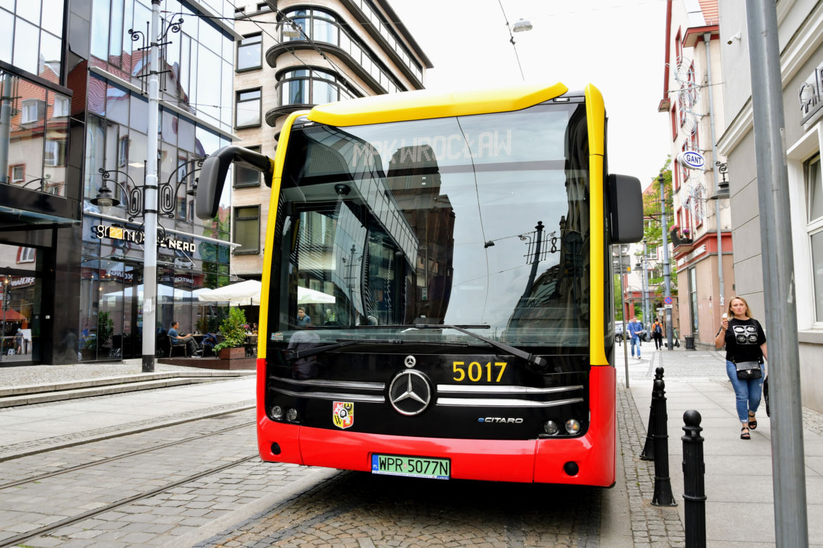 MPK Wrocław kupi 13 elektrycznych mercedesów