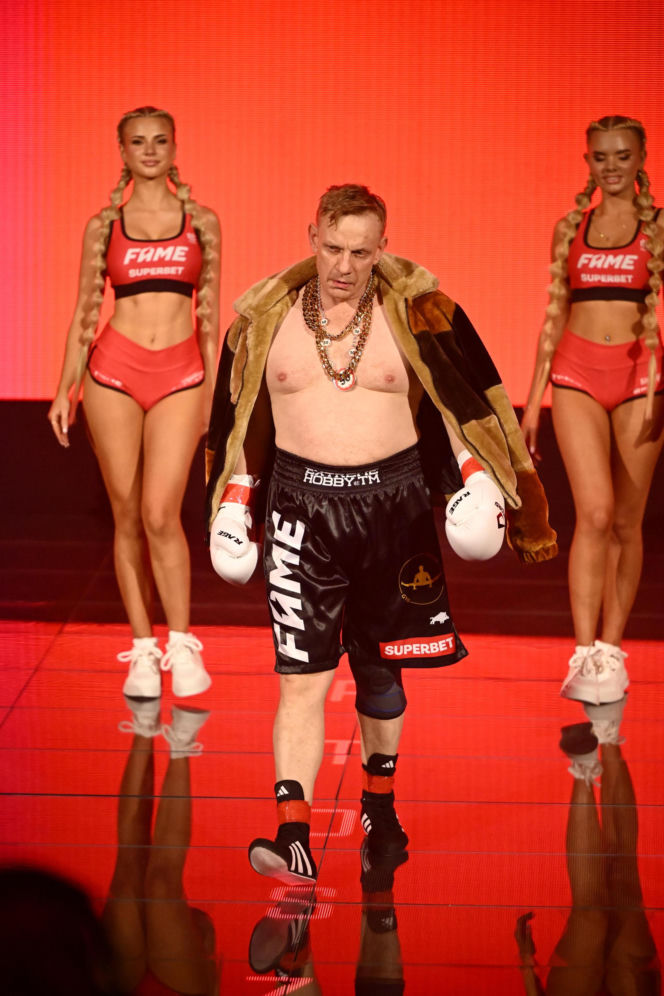 Bartosz Żukowski vel. Waldek Kiepski przegrał na gali Fame