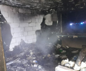 Tragiczny pożar w Borowie - nie żyje starszy mężczyzna