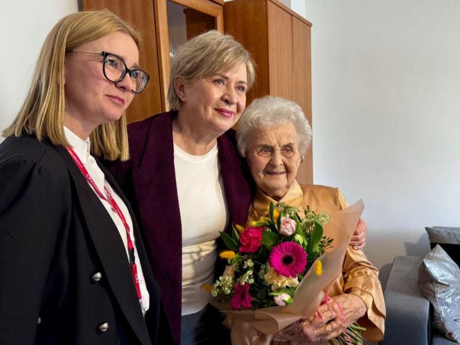 Pani Ludwika skończyła 100 lat
