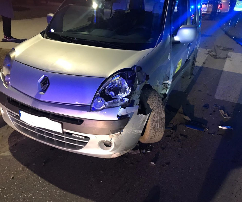 Uciekała przed policją, doprowadził do kolizji m.in. z radiowozem