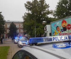 Policyjna akcja Bezpieczna droga do szkoły w Tarnowie
