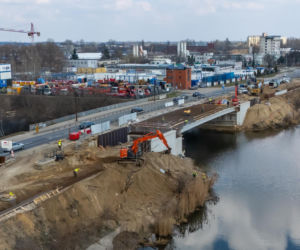 Nowy most na Białołęce przy ul. Płochocińskiej
