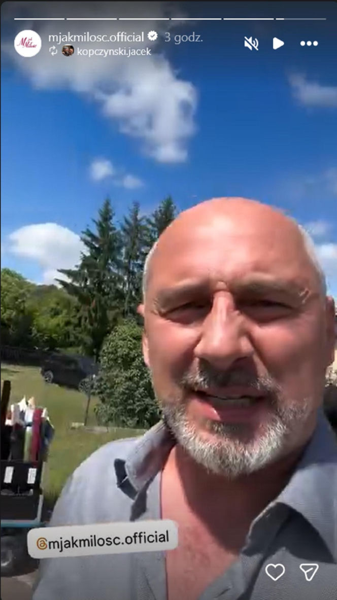 M jak miłość nowy sezon na planie. Adam Werner (Jacek Kopczyński)