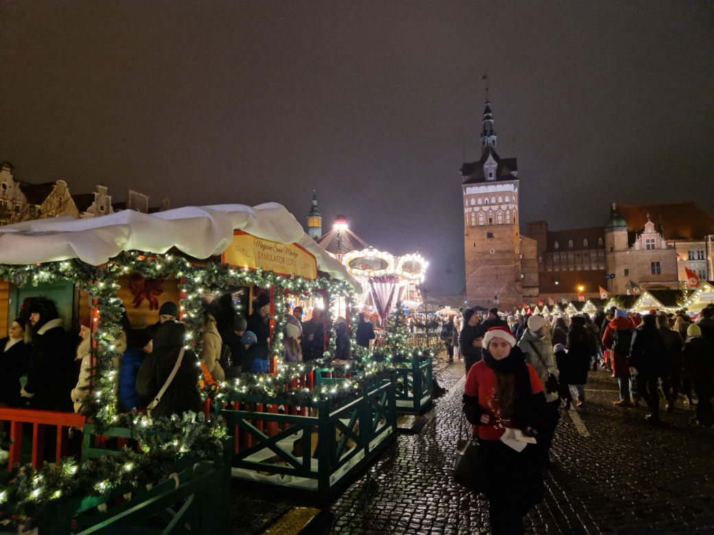 Tłumy na Jarmarku Bożonarodzeniowym w Gdańsku. Pierwszy weekend za nami