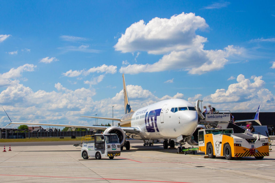 Lotnisko w Radomiu. Boeing PLL LOT