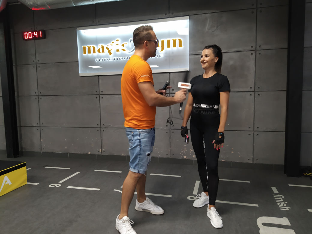 Eska Summer City w siłowni Magic Gym Fitness&Wellness