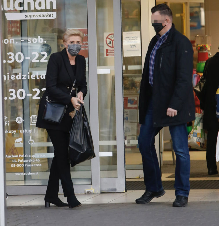 Agata Duda zadała szyku z polską torebką