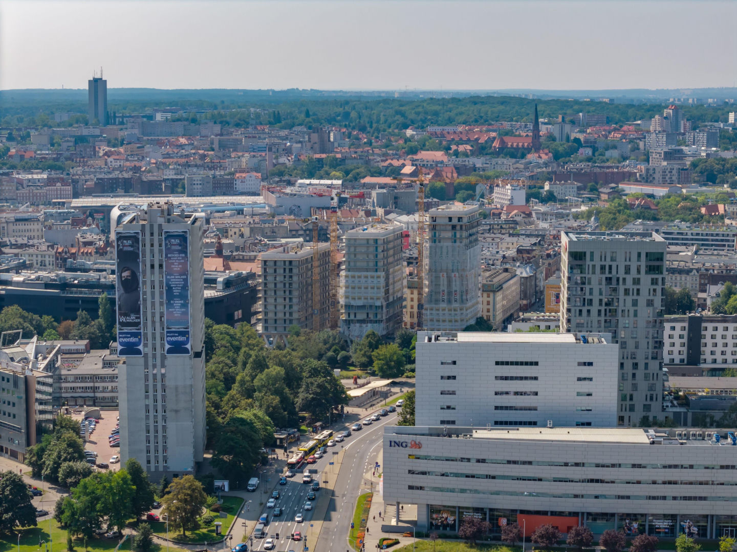 Budowa MIKATO w centrum Katowic