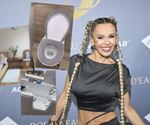 Marmury, złote krany i futerko na desce sedesowej. Doda urządziła rodzicom pokój na starość. Mama Wanda zachwycona: Złote, a skromne