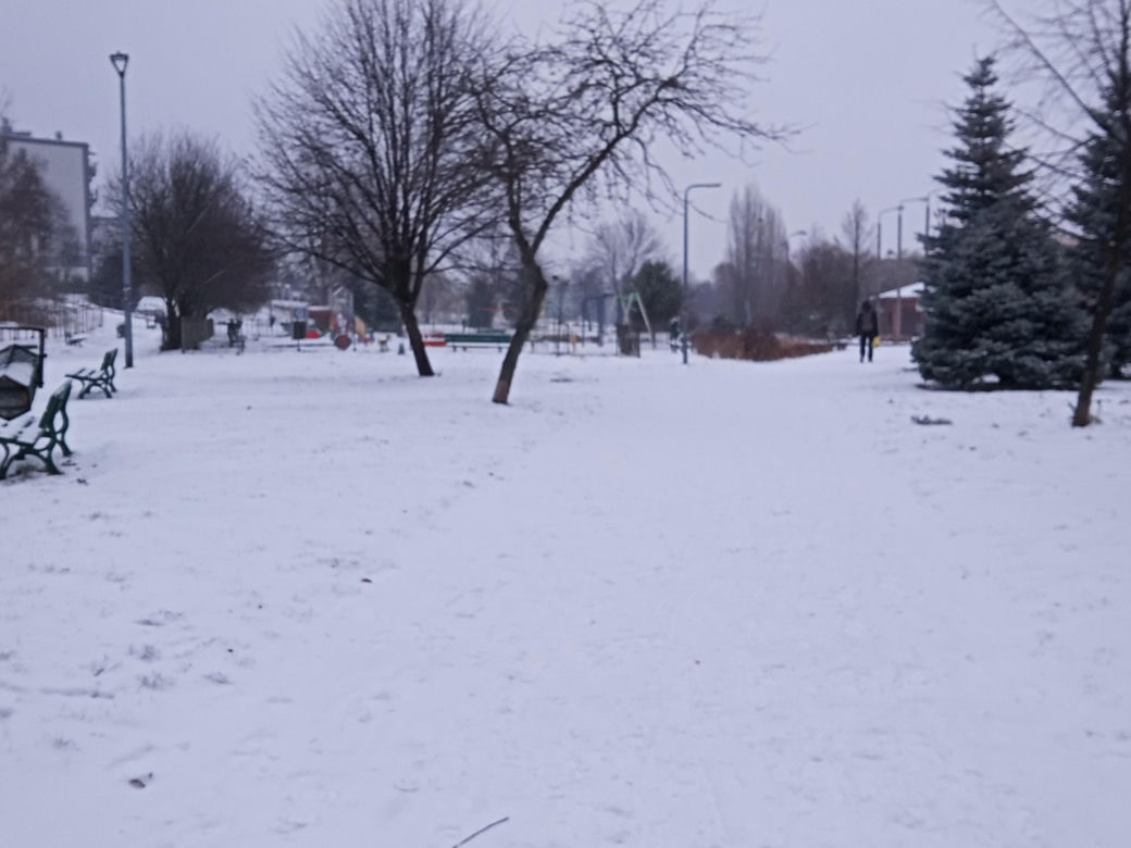 Zima w Świętokrzyskiem. Skarżysko-Kamienna w białym puchu. Zobacz zdjęcia