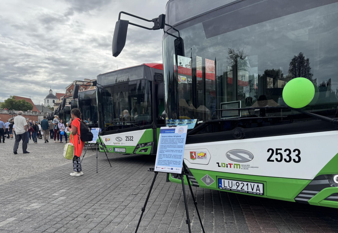 Nowe autobusy "XL" już wożą pasażerów. MPK Lublin kupiło 20 hybrydowych Solarisów