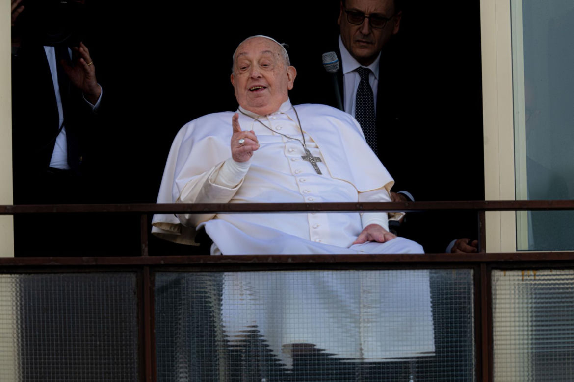 Papież Franciszek.