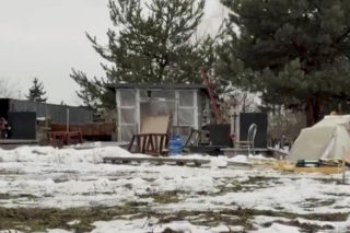 Eksplozja butli w pawilonie na Bielanach