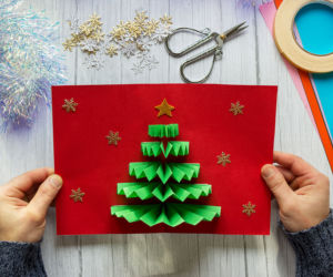 Kartka świąteczna DIY 5