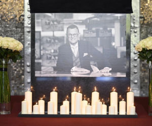 Politycy i dziennikarze na pogrzebie Andrzeja Morozowskiego