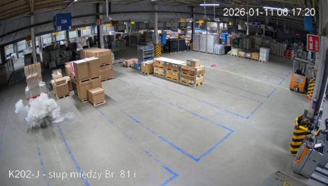 Tak wybuchł pożar, który pochłonął milion złotych