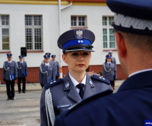Nowi oficerowie w warmińsko-mazurskiej policji. Czekali na to kilkanaście miesięcy [ZDJĘCIA]